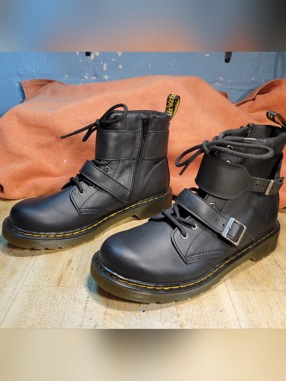 Black Dr. Martens 1460 Joska Y Boots